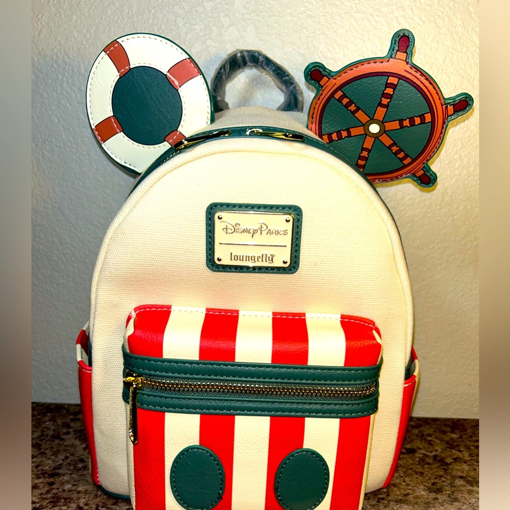 Loungefly Mickey: The Main Attraction Mini Backpack Jungle Cruise